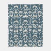 Antikes Nahtloses Retro abgenutztes HintergrundRet Fleecedecke (Vorderseite)