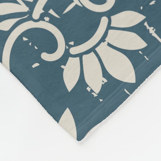 Antikes Nahtloses Retro abgenutztes HintergrundRet Fleecedecke (Ecke)