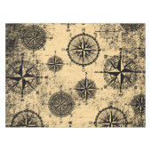 Antikes nautisches Muster Tischdecke (Vorderseite (Horizontal))