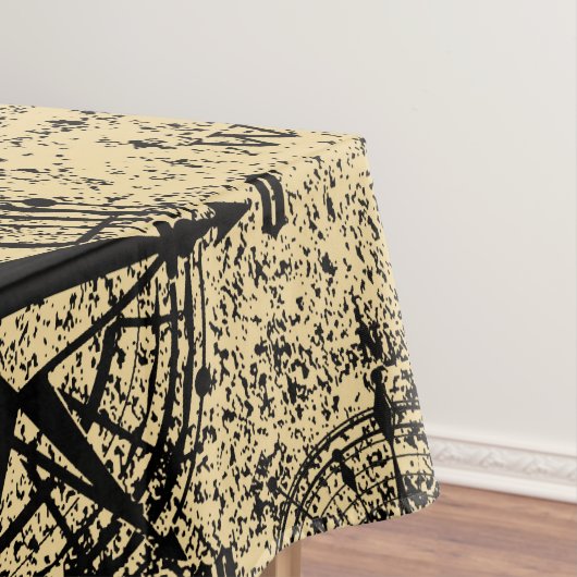 Antikes nautisches Muster Tischdecke (Beispiel)