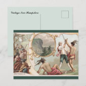 Antikes New Hampshire Postkarte (Vorne/Hinten)