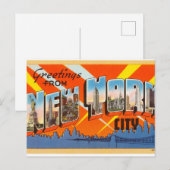 Antikes New York Postkarte (Vorne/Hinten)
