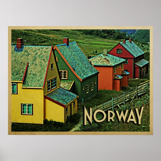 Antikes Norwegen Poster (Vorne)