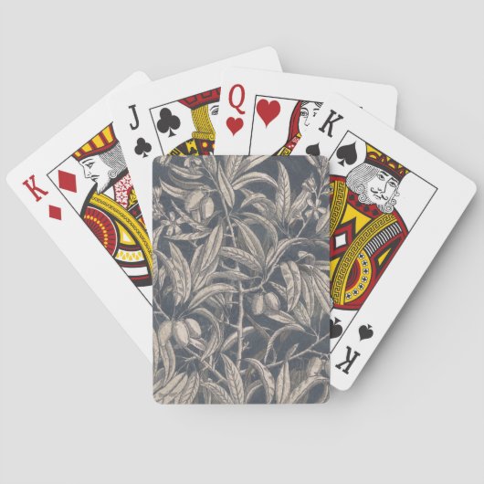 Antikes Obst & Floral I Spielkarten (Rückseite)