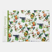 Antikes Obst Geschirrtuch (Horizontal)