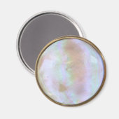 Antikes Opal-Fibel oder Button Magnet (Vorderseite/Rückseite)