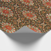 Antikes orientalisches türkisches Persermuster Geschenkpapier (Ecke)