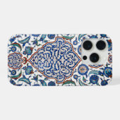 Antikes osmanisches florales Iznik iPhone Hülle (Rückseite (Horizontal))
