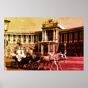 Antikes Österreich Wien Hofburgpalast Poster