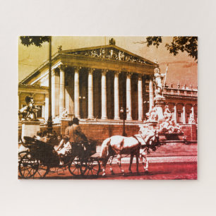 Antikes Österreich Wien Parlament Puzzle