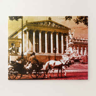Antikes Österreich Wien Parlament Puzzle