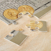 Antikes Ostküsten-Kartenpuzzlespiel Puzzle (Seite)