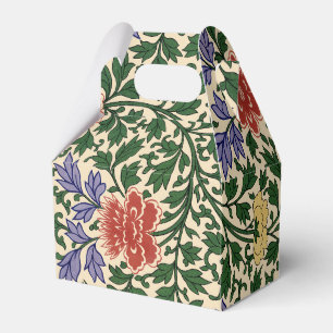 Antikes Owen Jones Chinoiserie Pfingstrosen-Muster Geschenkschachtel