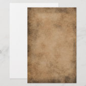 Antikes Papier Briefpapier (Vorne/Hinten)