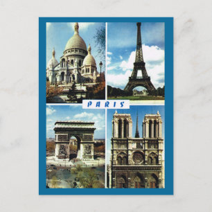 Antikes Paris, Paris Multiview Postkarte