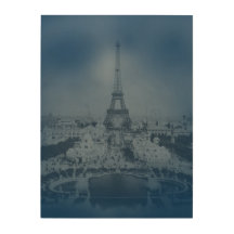 Antikes Paris und Eiffelturm