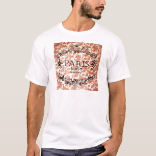 Antikes Pariser Damast T-Shirt