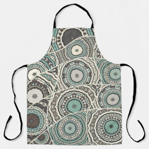 Antikes Patchwork-Quilt-Muster. Antike Dekoration Schürze