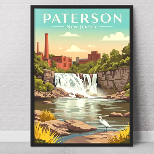 Antikes Paterson New Jersey Poster