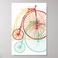 Antikes Penny-Farbedesign