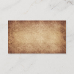 Antikes Pergamentpapier im Vintage-Look, individue Visitenkarte