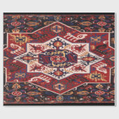 Antikes persisches Muster Geschenkpapier (Flach)