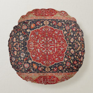 Antikes persisches Muster, Vintages orientalisches Rundes Kissen