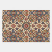 Antikes persisches orientalisches türkisches Muste Geschenkpapier Set (Vorderseite)