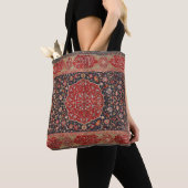 Antikes persisches Rug gestresstes Vintages Kunstm Tasche (Von Nahem)