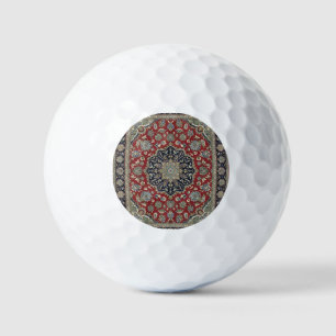 Antikes persisches Teppichmuster Golfball