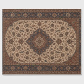 Antikes persisches Teppichmuster-Wrap | Antiq Geschenkpapier (Flach)