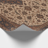 Antikes persisches Teppichmuster-Wrap | Antiq Geschenkpapier (Ecke)