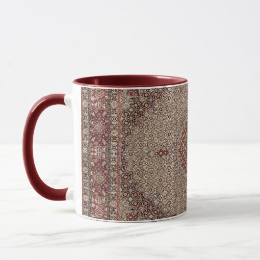 Antikes persisches türkisches Kilim Tepet Rug Tasse (Links)