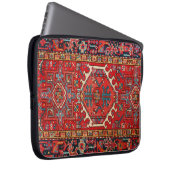 Antikes Persisches Türkisches Paisley-Muster, rot Laptopschutzhülle (Vorne Rechts)