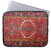 Antikes Persisches Türkisches Paisley-Muster, rot Laptopschutzhülle (Vorderseite)