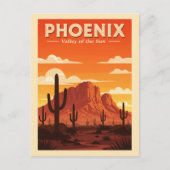 Antikes Phoenix Postkarte (Vorderseite)