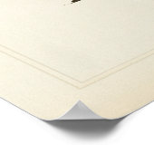 Antikes Pilzkunst-Druck Poster (Ecke)