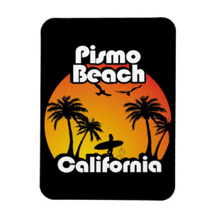 Antikes Pismo Beach Kalifornien Magnet