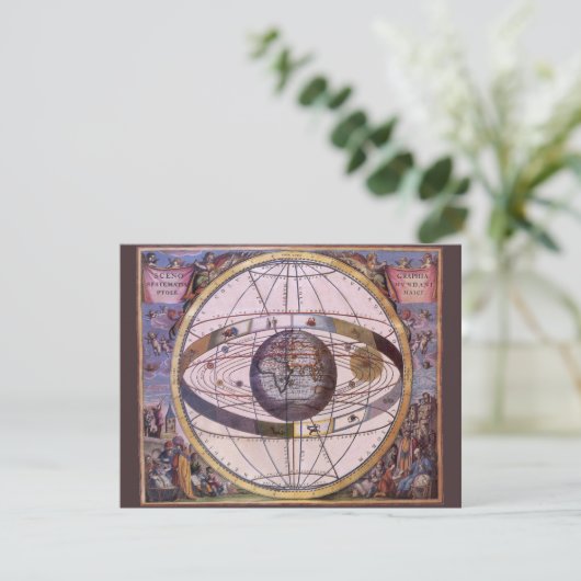 Antikes Ptolemaiksolarsystem, Andreas Cellarius (Stehend Vorderseite)