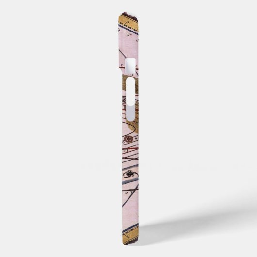 Antikes Ptolemaiksolarsystem, Andreas Cellarius Case-Mate iPhone Hülle (Rückseite / Links)