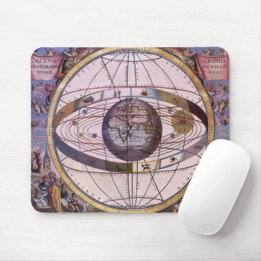 Antikes Ptolemaiksolarsystem, Andreas Cellarius Mousepad (Mit Mouse)