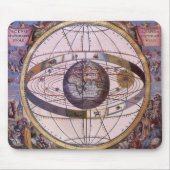 Antikes Ptolemaiksolarsystem, Andreas Cellarius Mousepad (Vorne)