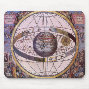 Antikes Ptolemaiksolarsystem, Andreas Cellarius Mousepad