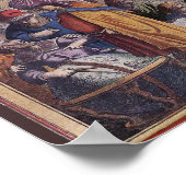 Antikes Ptolemaiksolarsystem, Andreas Cellarius Poster (Ecke)