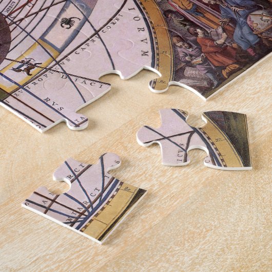 Antikes Ptolemaiksolarsystem, Andreas Cellarius Puzzle (Seite)