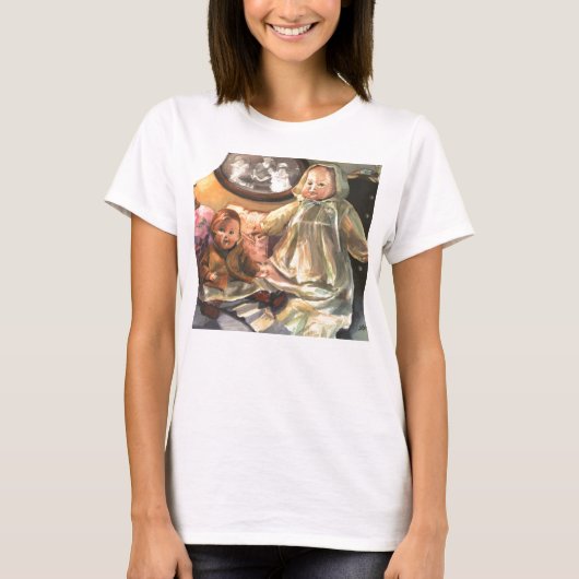 Antikes Puppen-Trägershirt T-Shirt (Vorderseite)