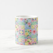 Antikes Quilt-Rosenmuster Kaffeetasse (Mittel)