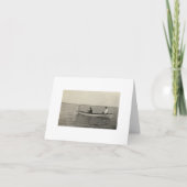 Antikes Real Foto Alte Freunde Boot (Vorderseite)