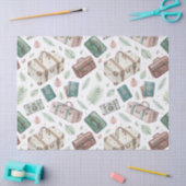 Antikes Reisegepäckmuster (1) Seidenpapier (Basteln)