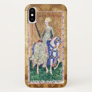 ANTIKES RENAISSANCE-TAROT / DAMEN DER SCHWERTER iPhone X HÜLLE
